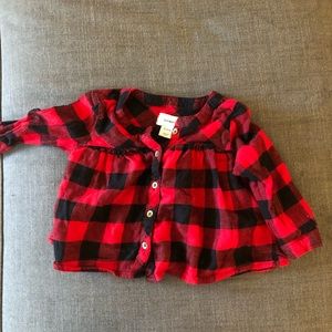 Old Navy Buffalo Plaid Long Sleeve Shirt